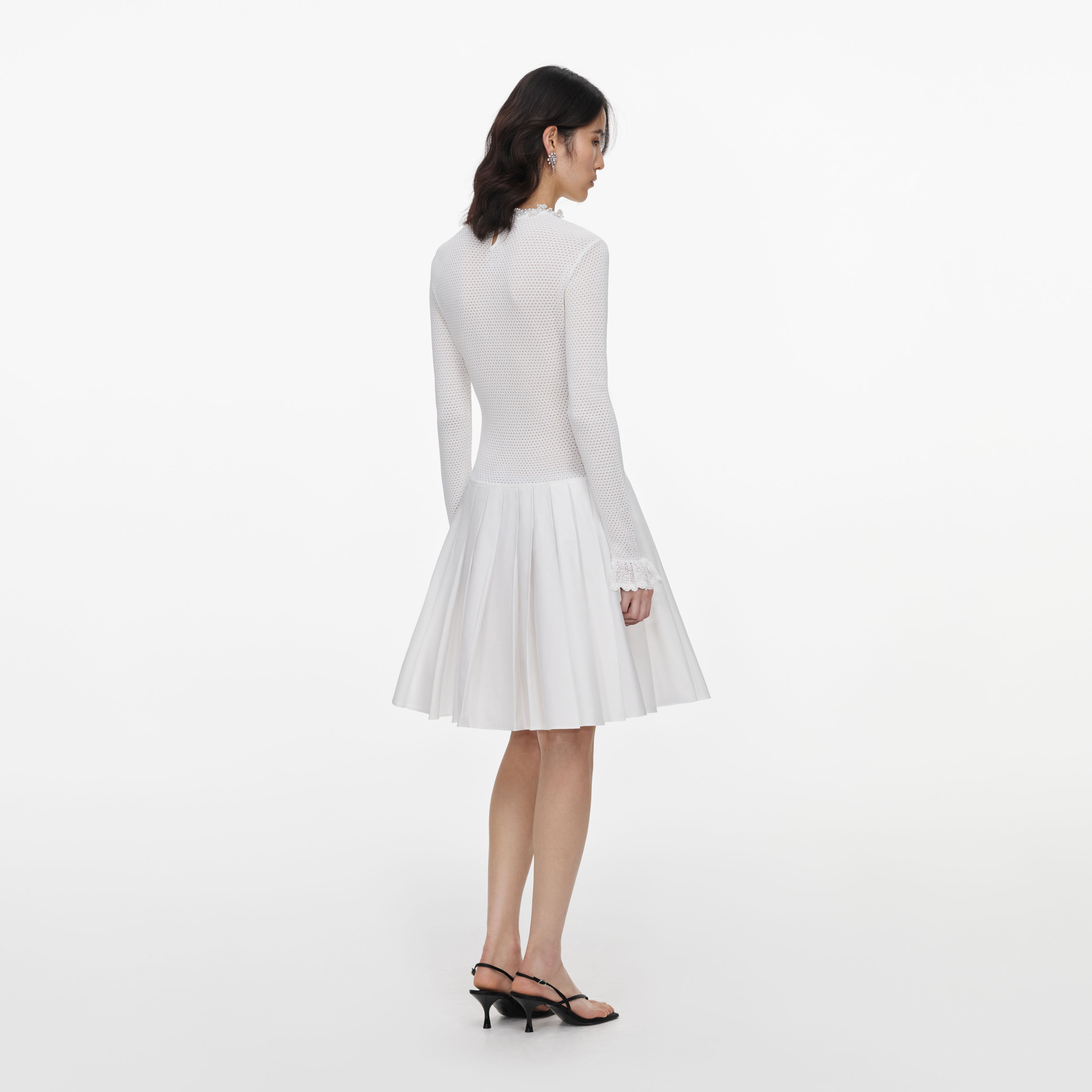 Mini Dresses | Designer Lace, Sequin, Denim & Knit | Self-Portrait