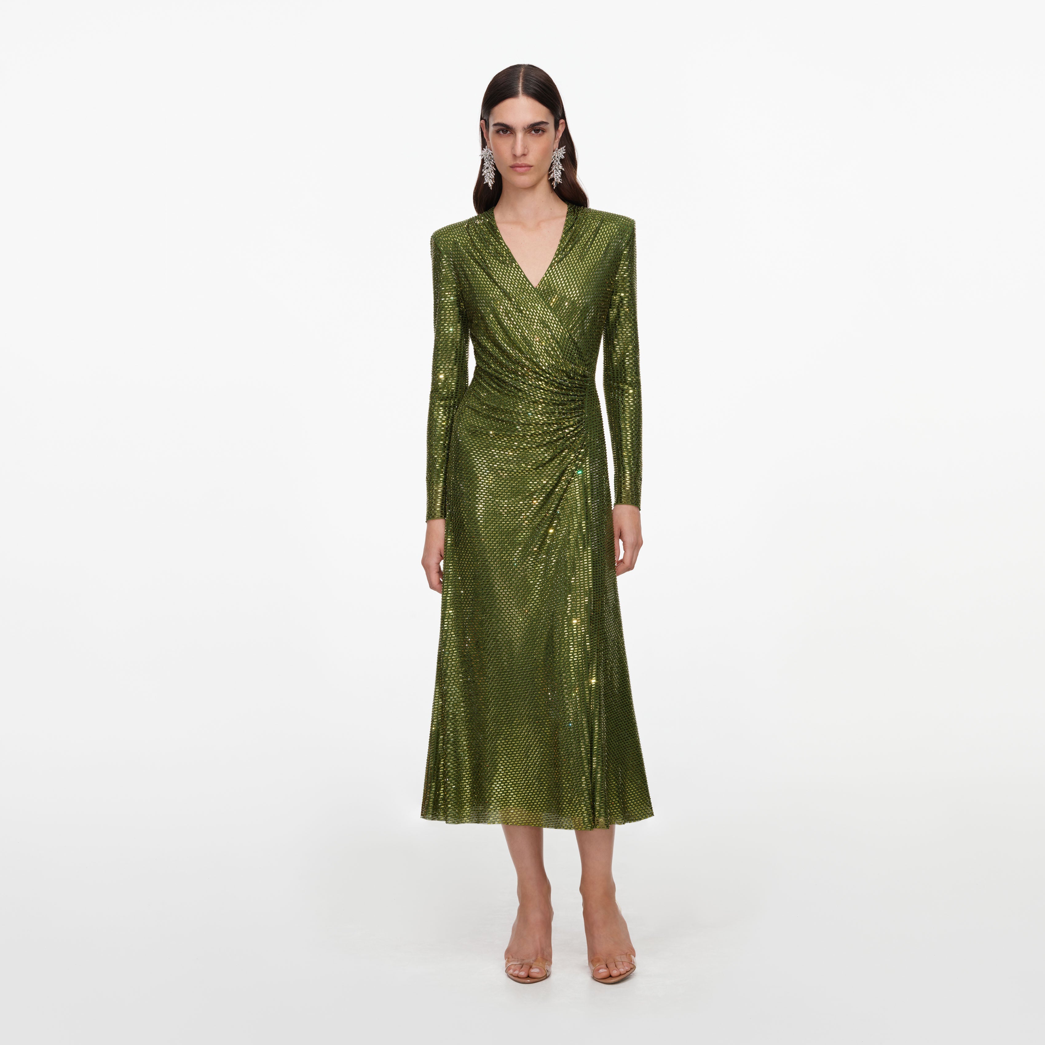 Women's Midi Dresses – self-portrait-US