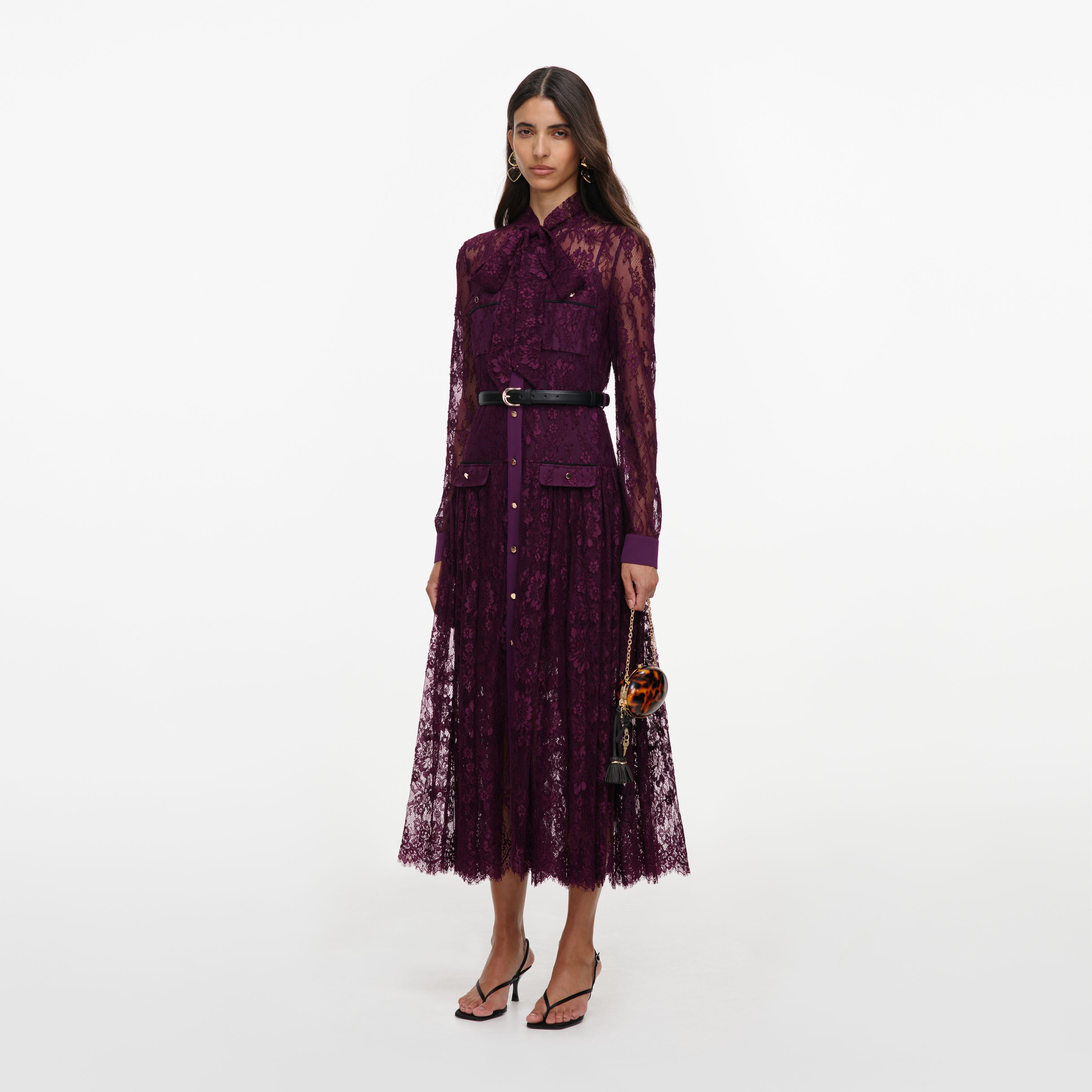 Women's Midi Dresses – self-portrait-US