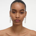 Pearl Cluster Dangle Earring