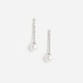 Crystal Pearl Droplet Earring