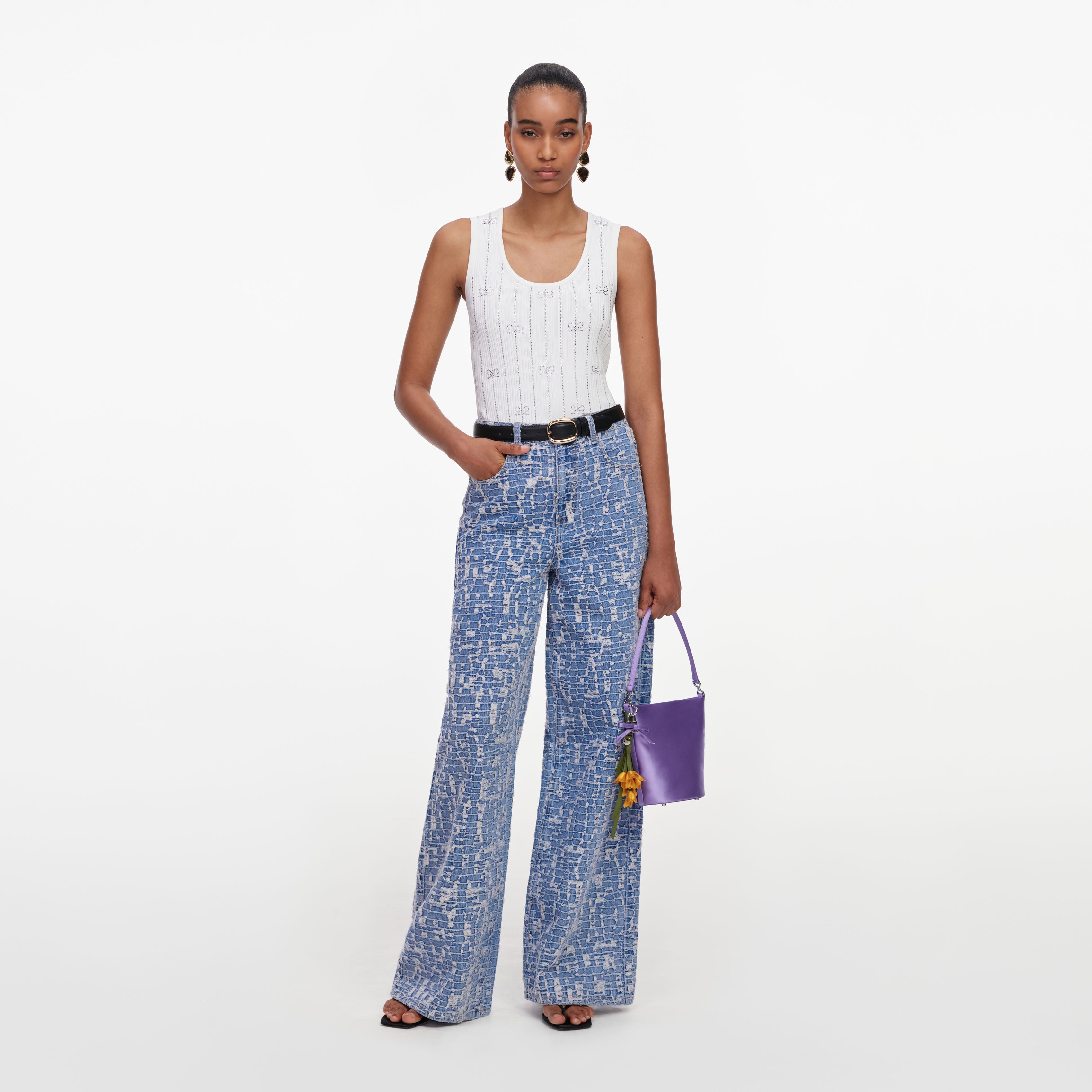 Women's Bottoms, Skirts, Trousers, Shorts – self-portrait-US