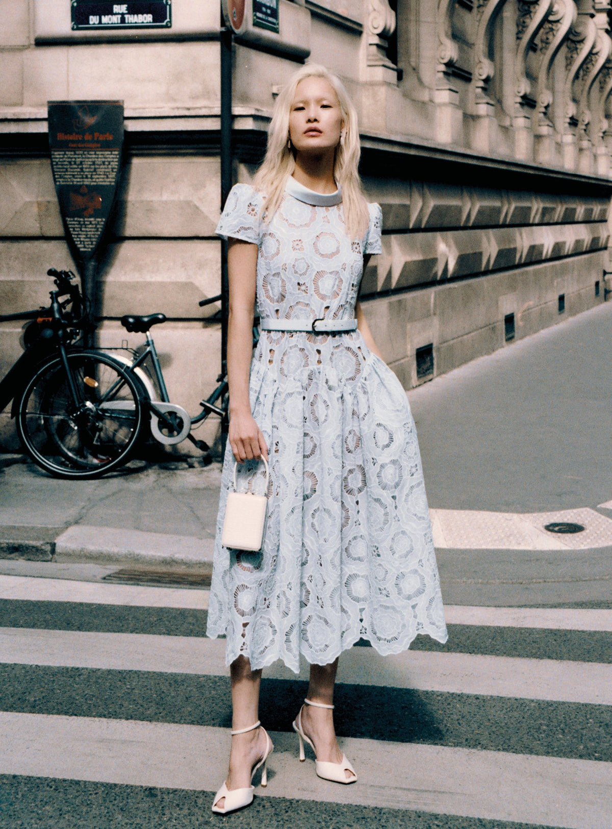 self portrait lace midi dress Pink Tailored self-portrait-US self-portrait - Black Floral Lace