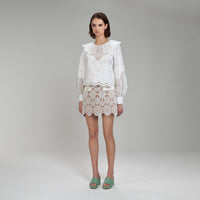 Daisy Cotton Broderie Anglaise Shirt