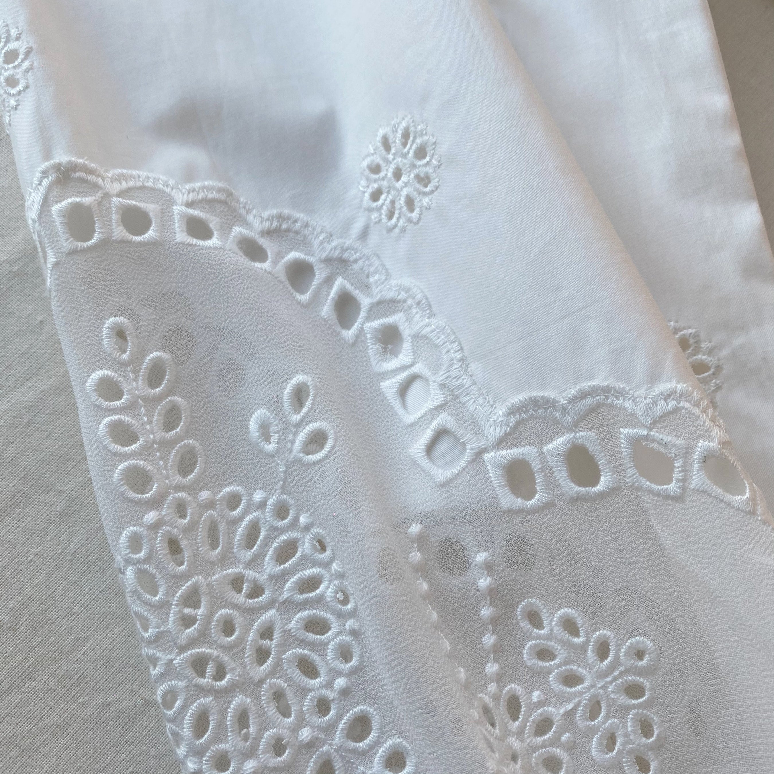 Daisy Cotton Broderie Anglaise Shirt