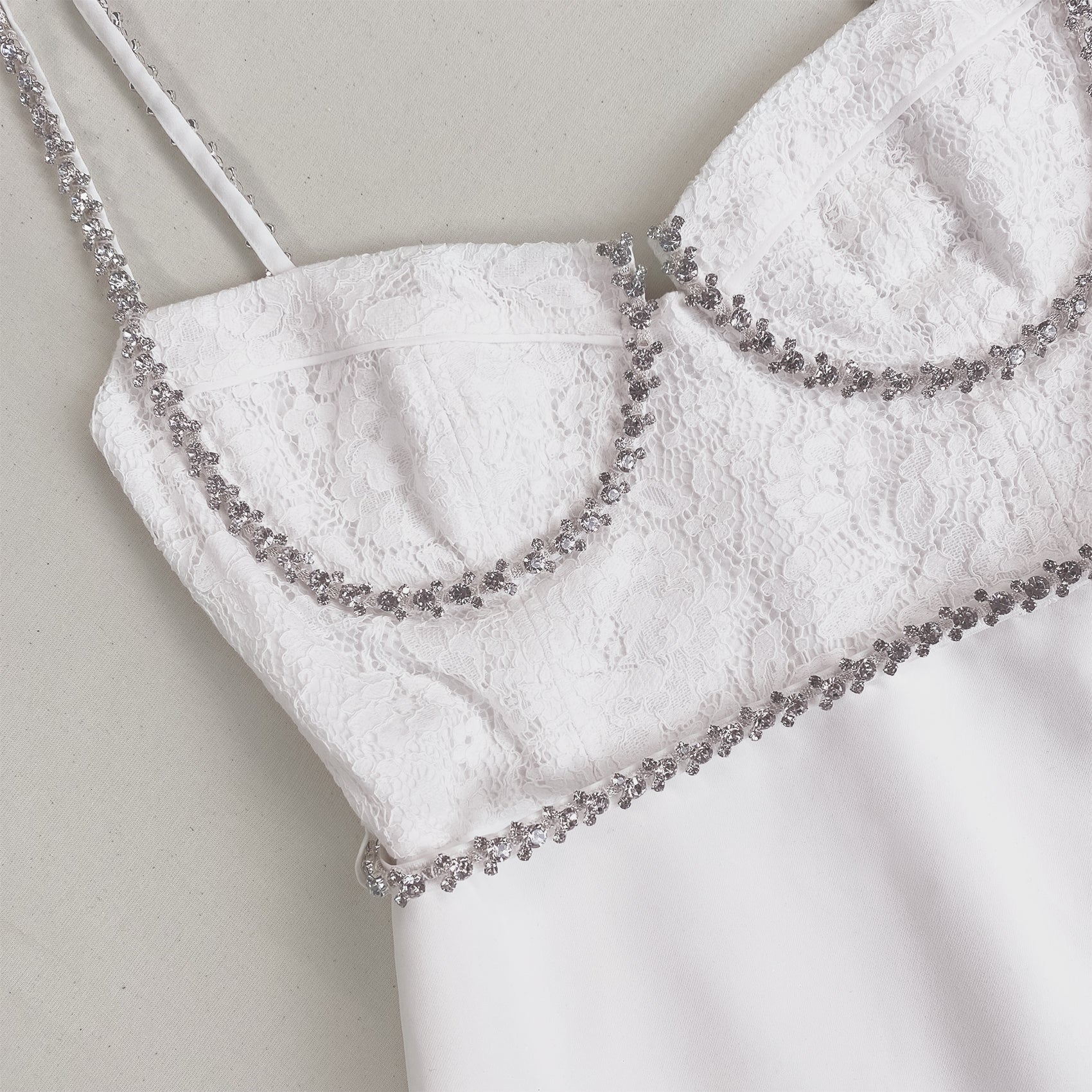 White lace bodice dress hotsell