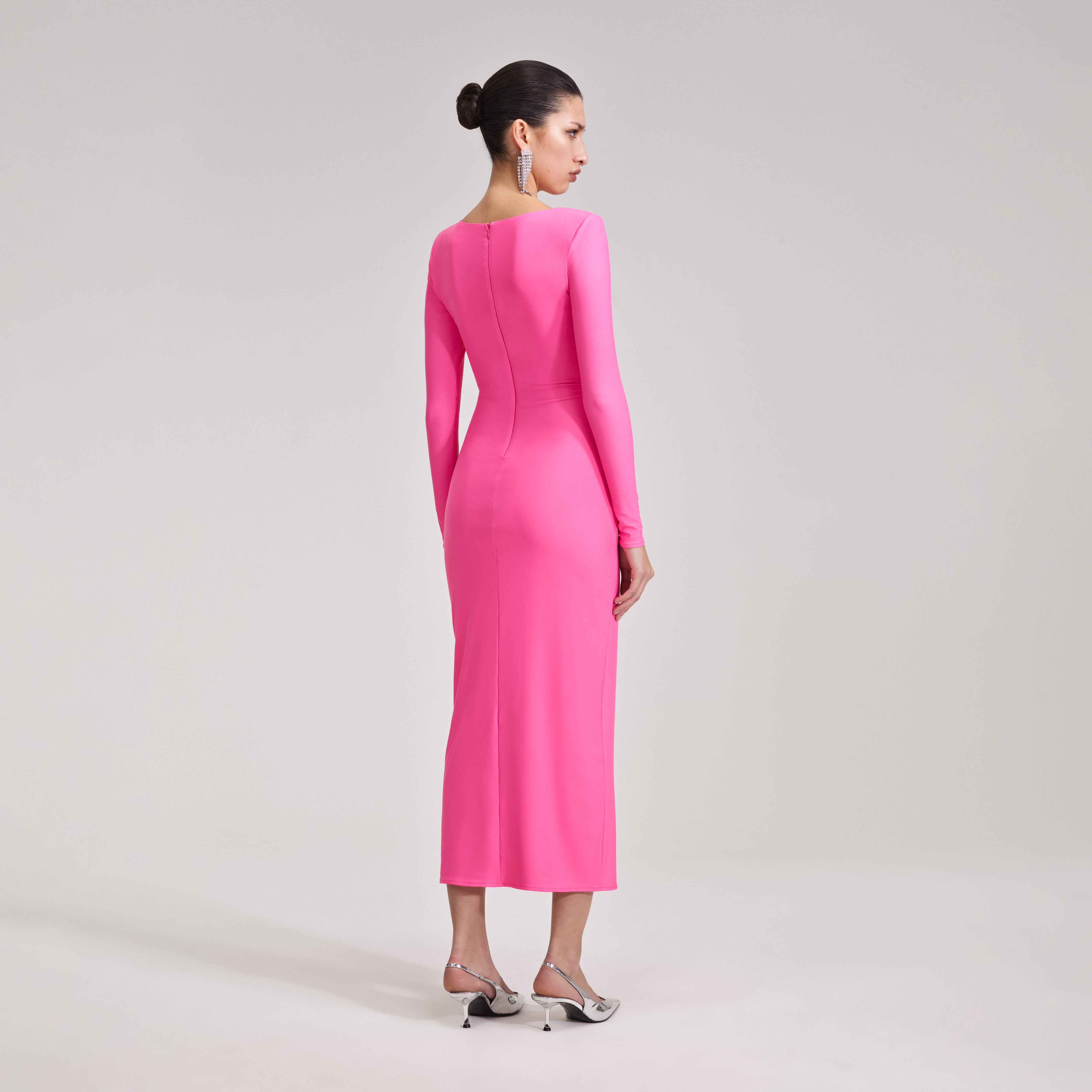 Rosa jersey midi dress on sale