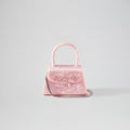 Pink Rhinestone Micro Bow Bag