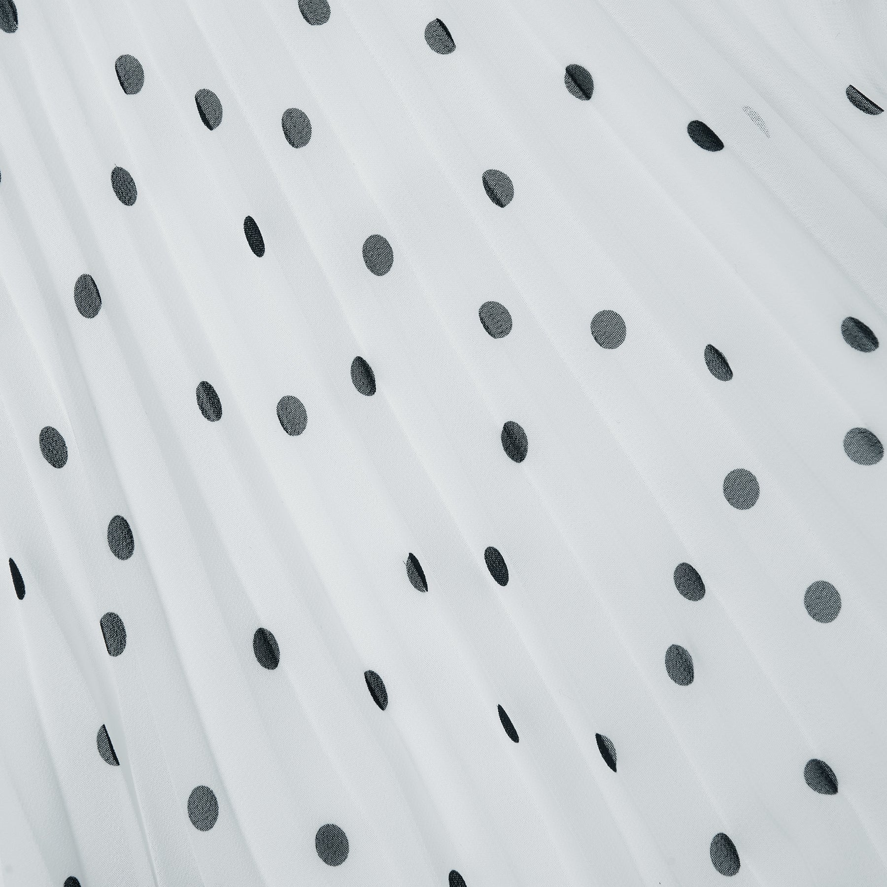 Chiffon Polka Dot Dress