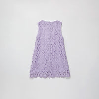 Lilac Floral Lace Dress