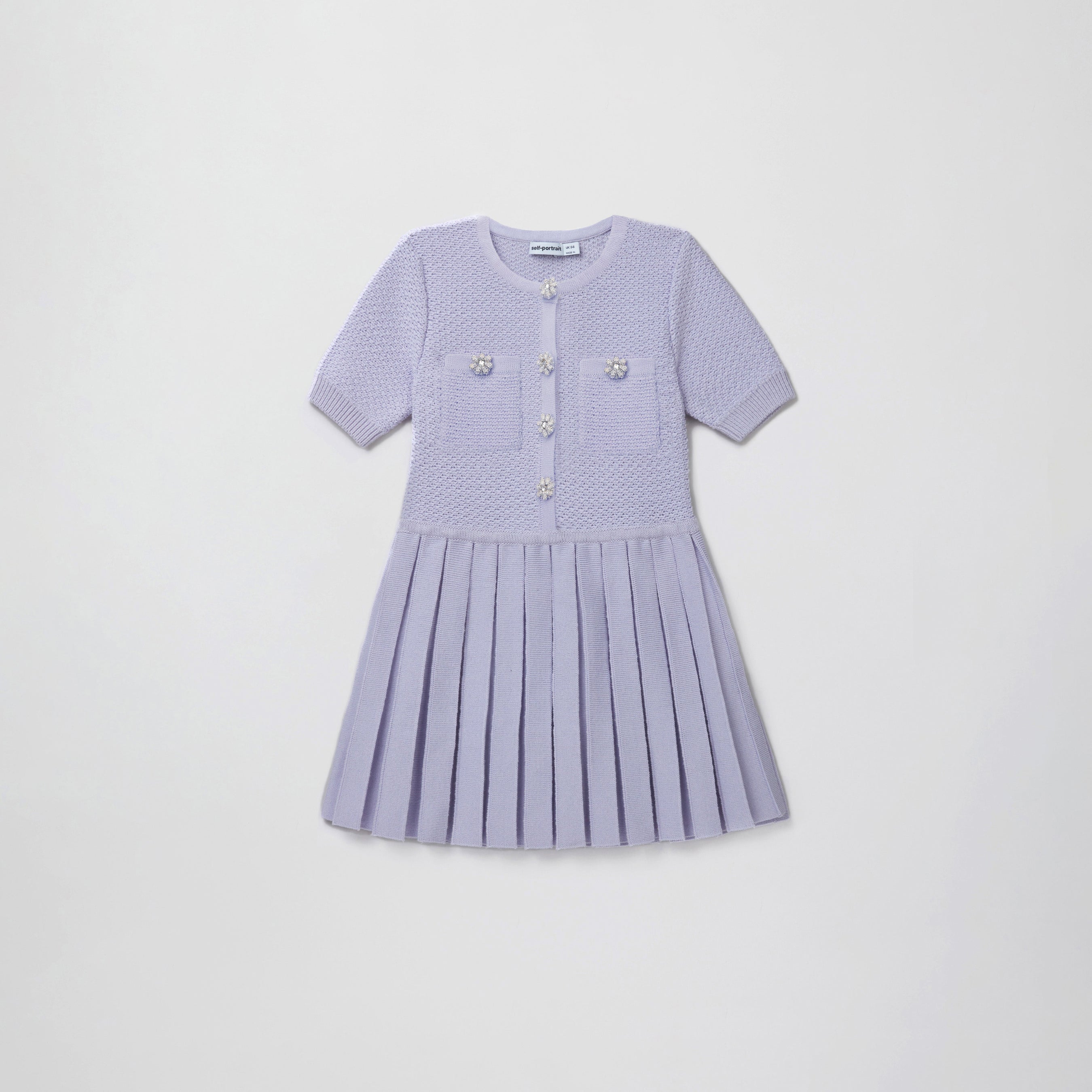 Lilac Knit Dress