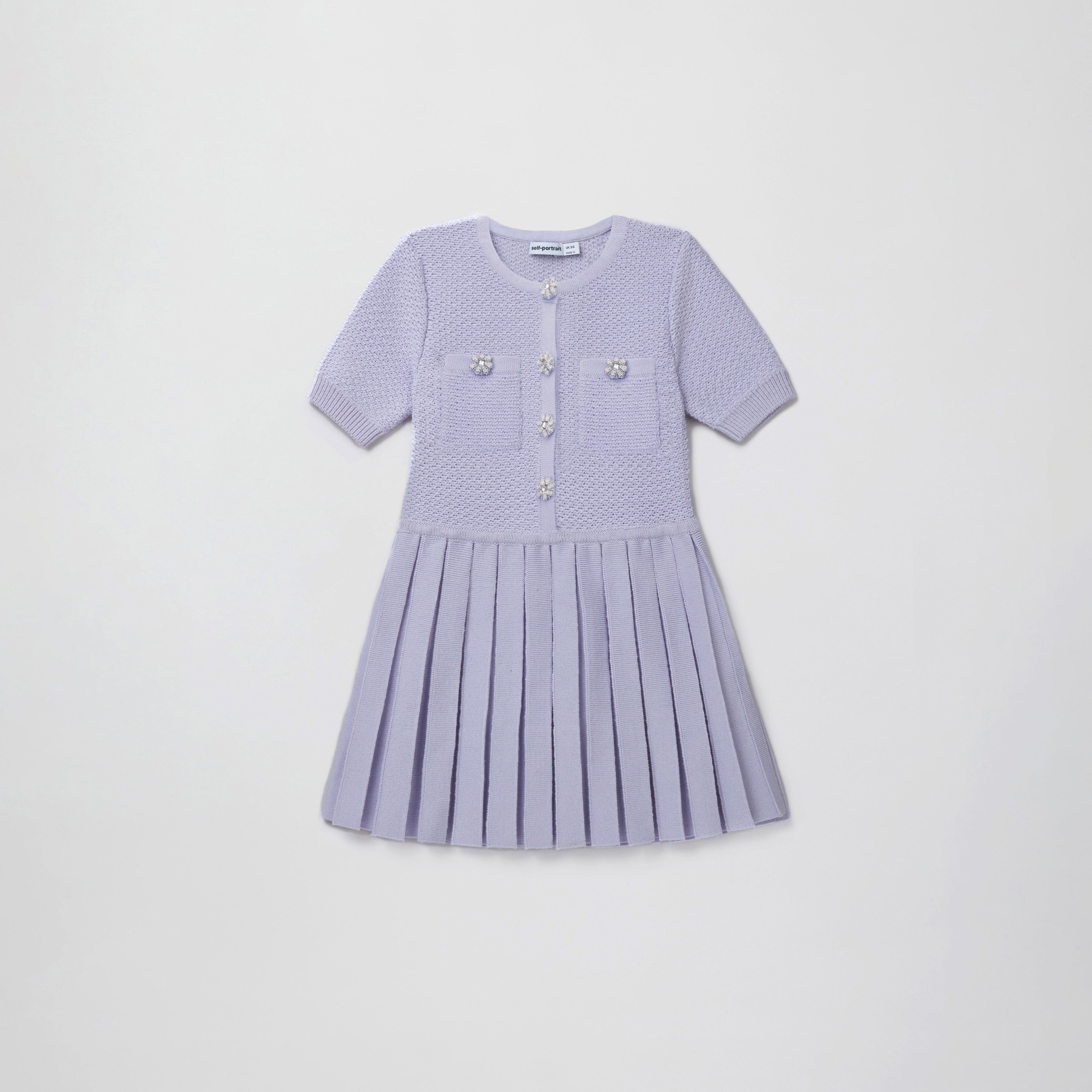 Lilac Knit Dress