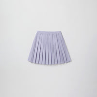 Lilac Knit Pleated Skirt