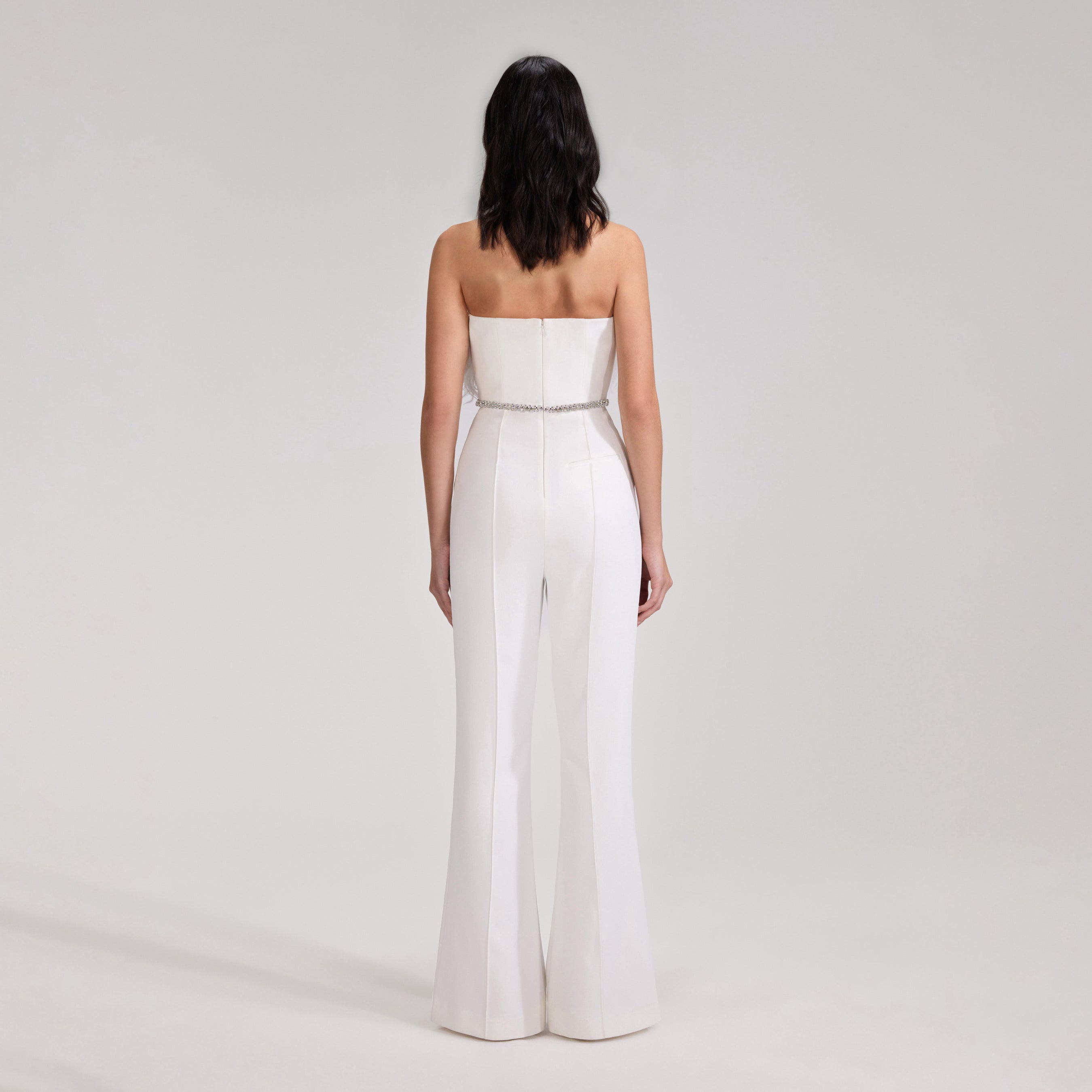 White Feather Jumpsuit