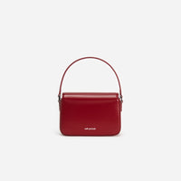 Burgundy Leather Micro Bag