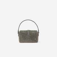 Multi Rhinestone Chainmail Micro Bag