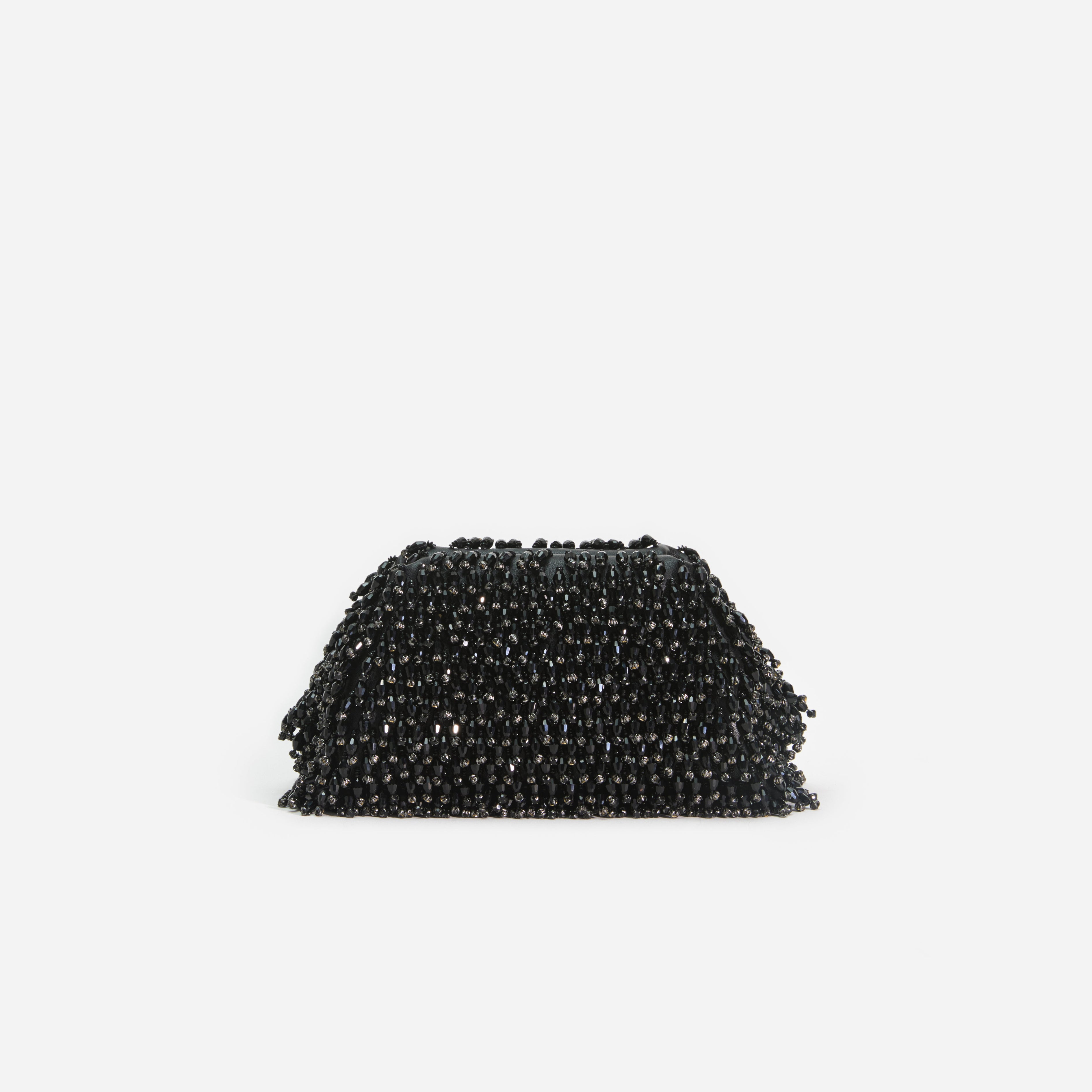 Black Crystal Clutch