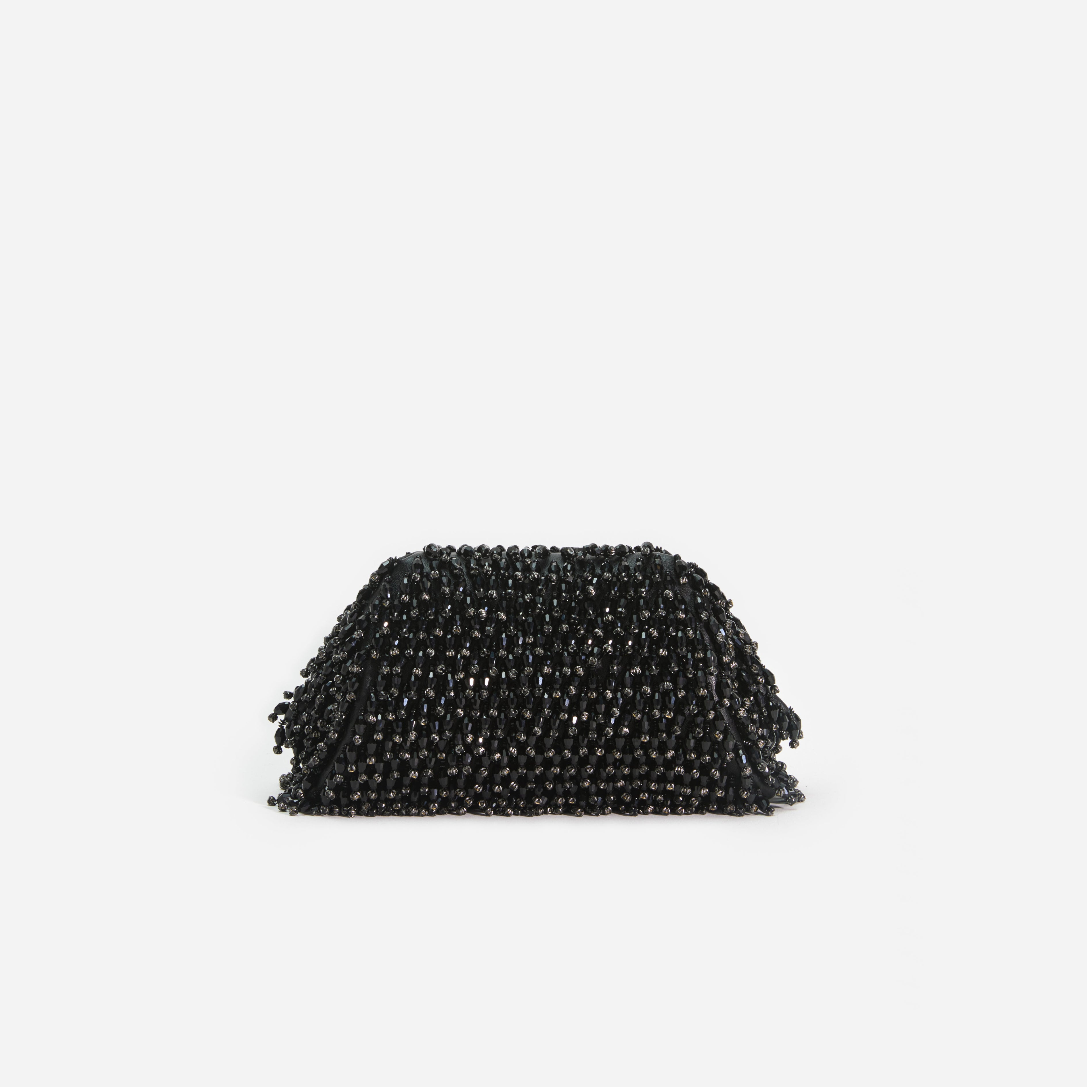 Black Crystal Clutch