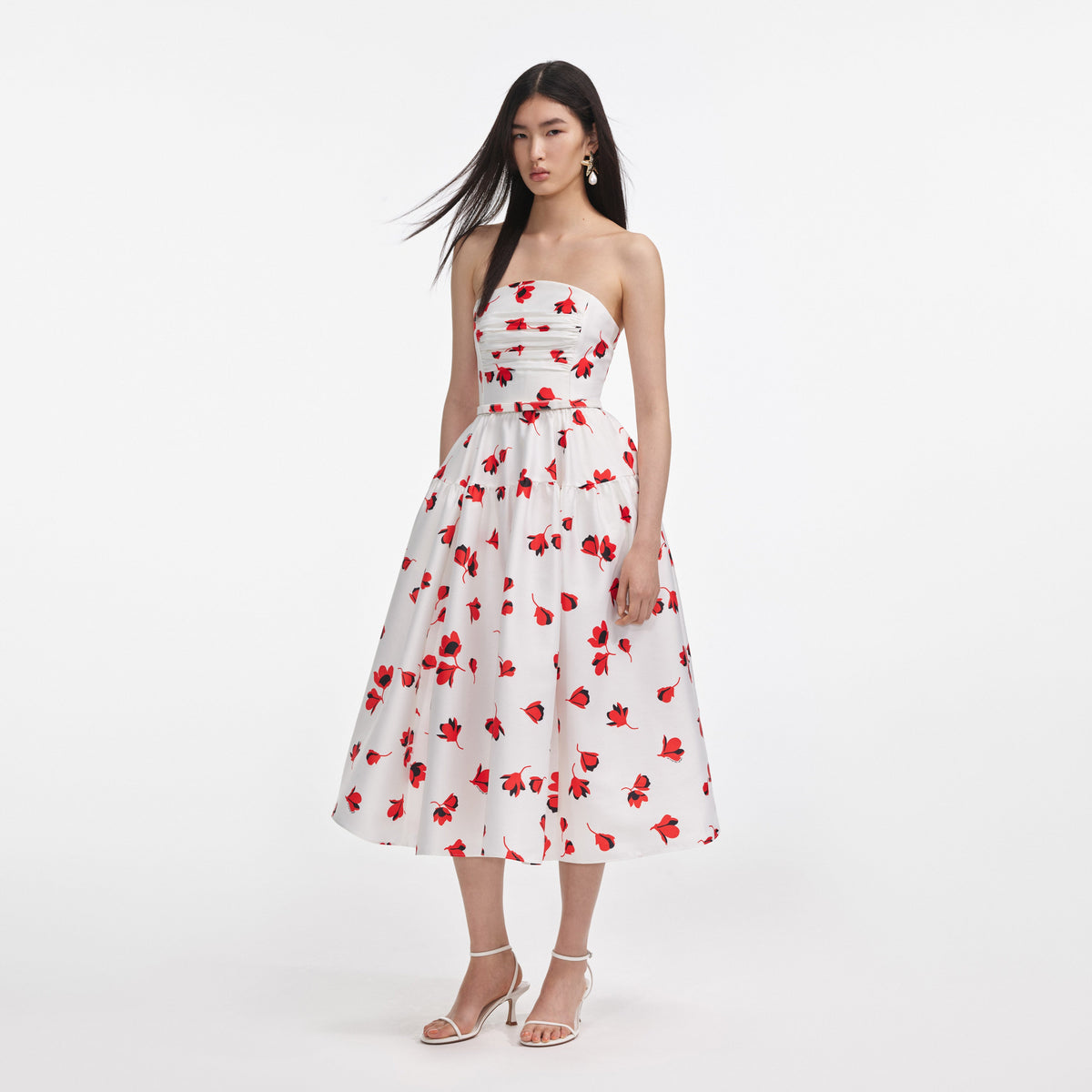 red off shoulder dress gown Elegant Red Off Shoulder Evening Dress with Side Slit SF163 – DreamyVow