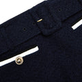 Navy Boucle Skort