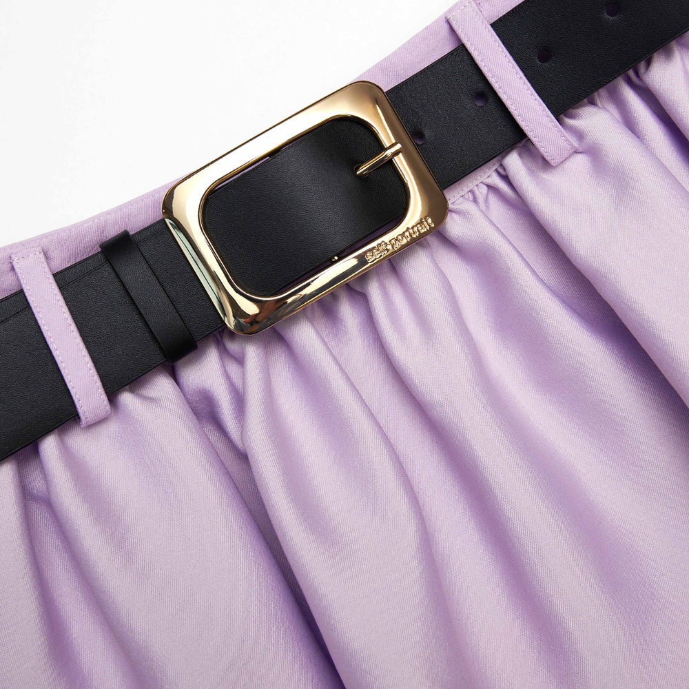 Pastel Lilac Pleated Everyday Skort main image 1