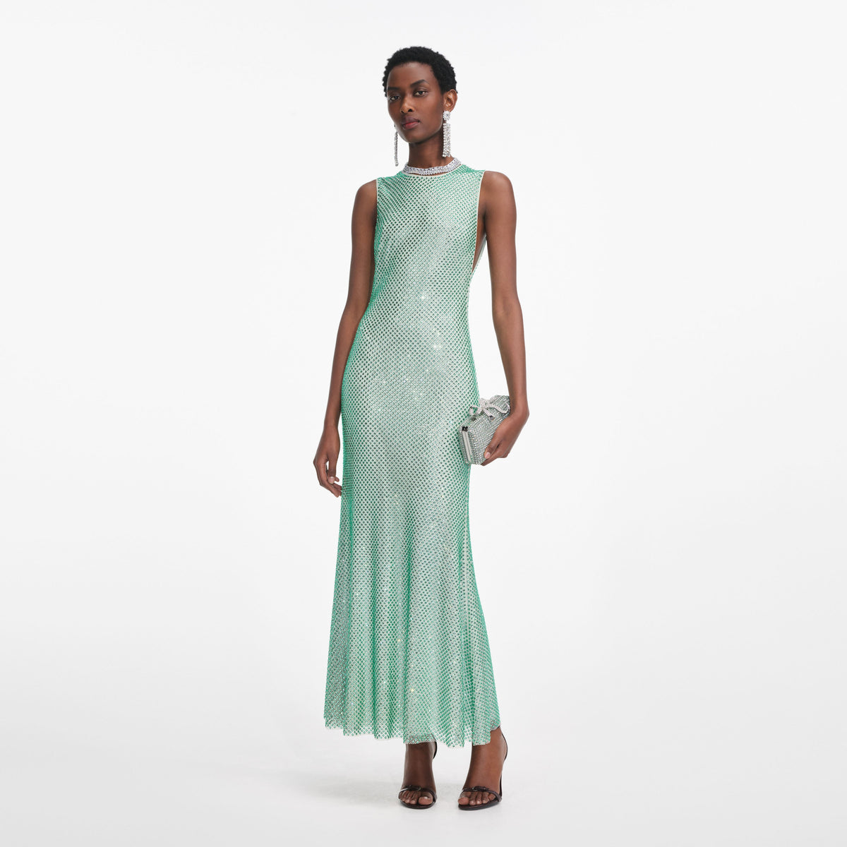 mint maxi dress Rush | Darcee Dress Mesh bodice Show Me Your Mumu Gemma