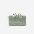 Green Chainmail Clutch Bag