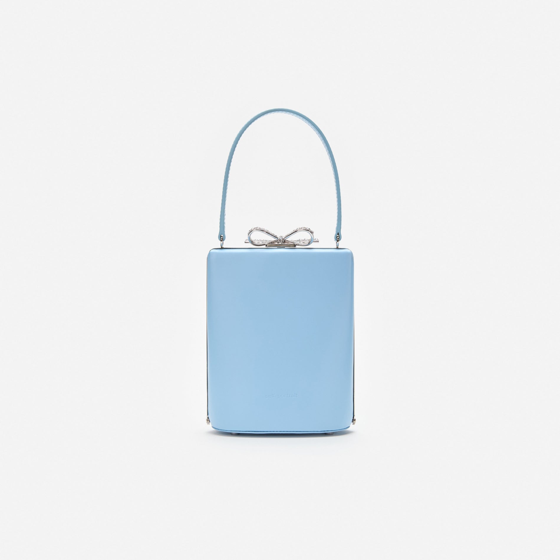 Blue Leather Bag