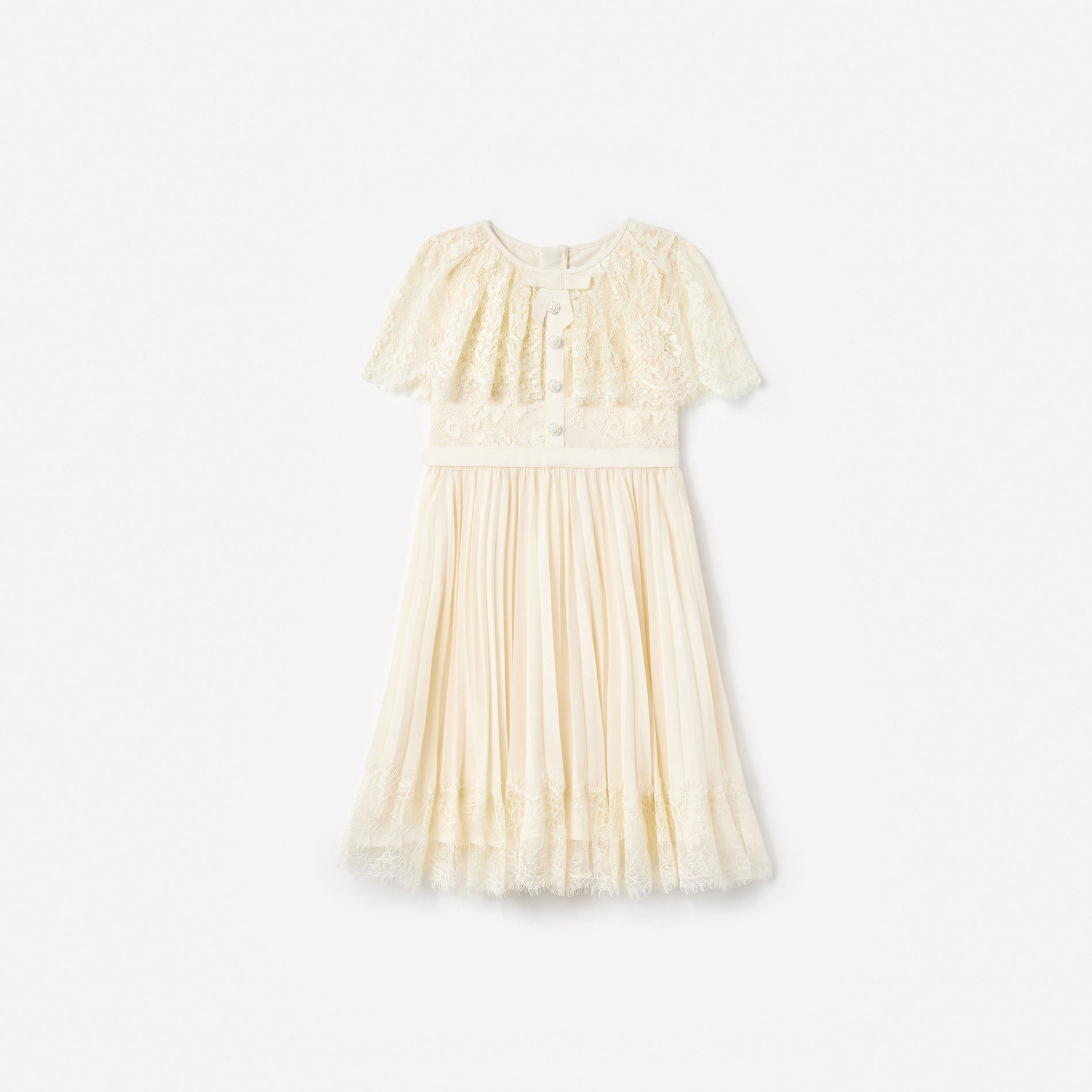 White 3D Lace Dress self-portrait-US White 3D Lace Dress self-portrait-US