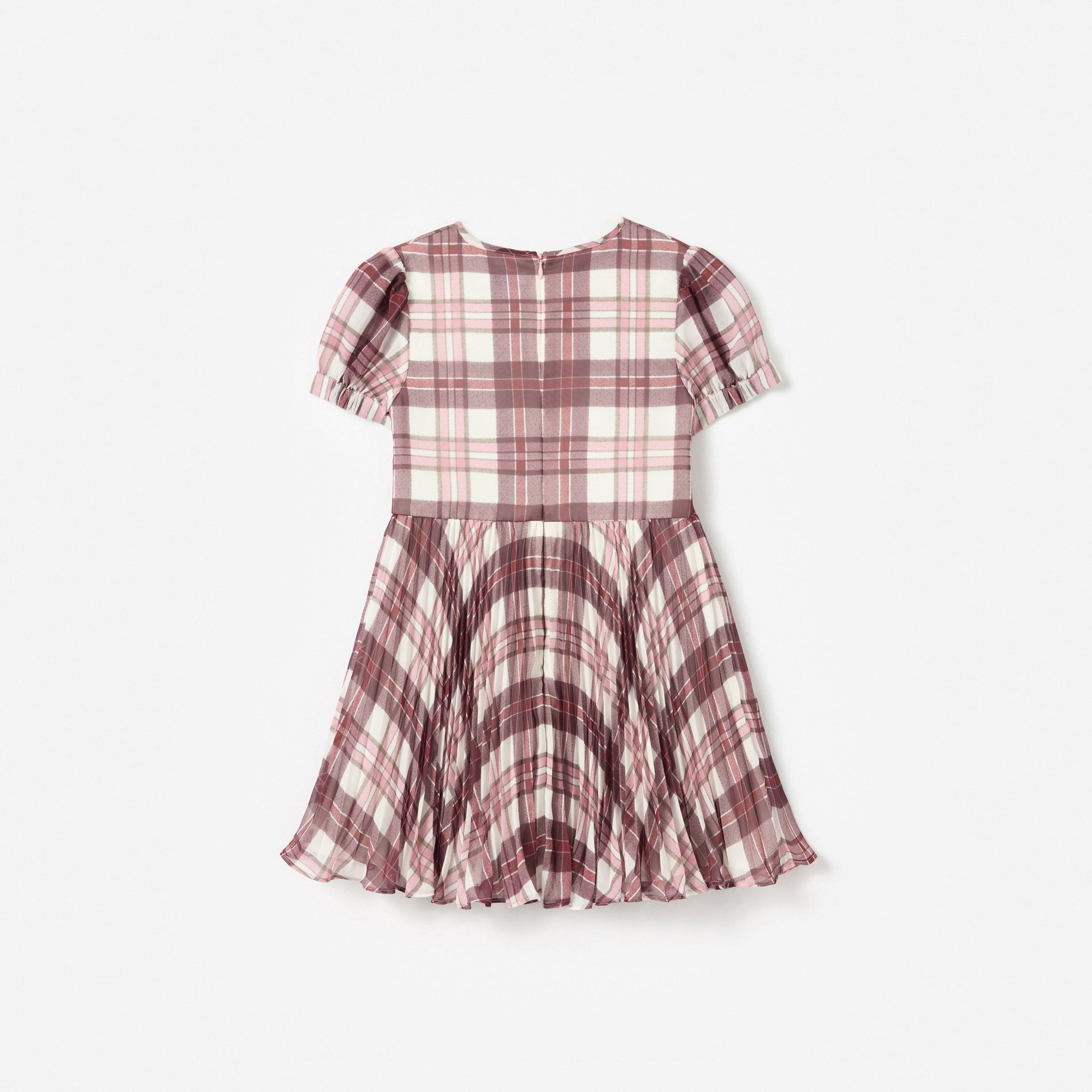 Burgundy Check Knit Dress self-portrait-US Burgundy Check Knit Dress self-portrait-US