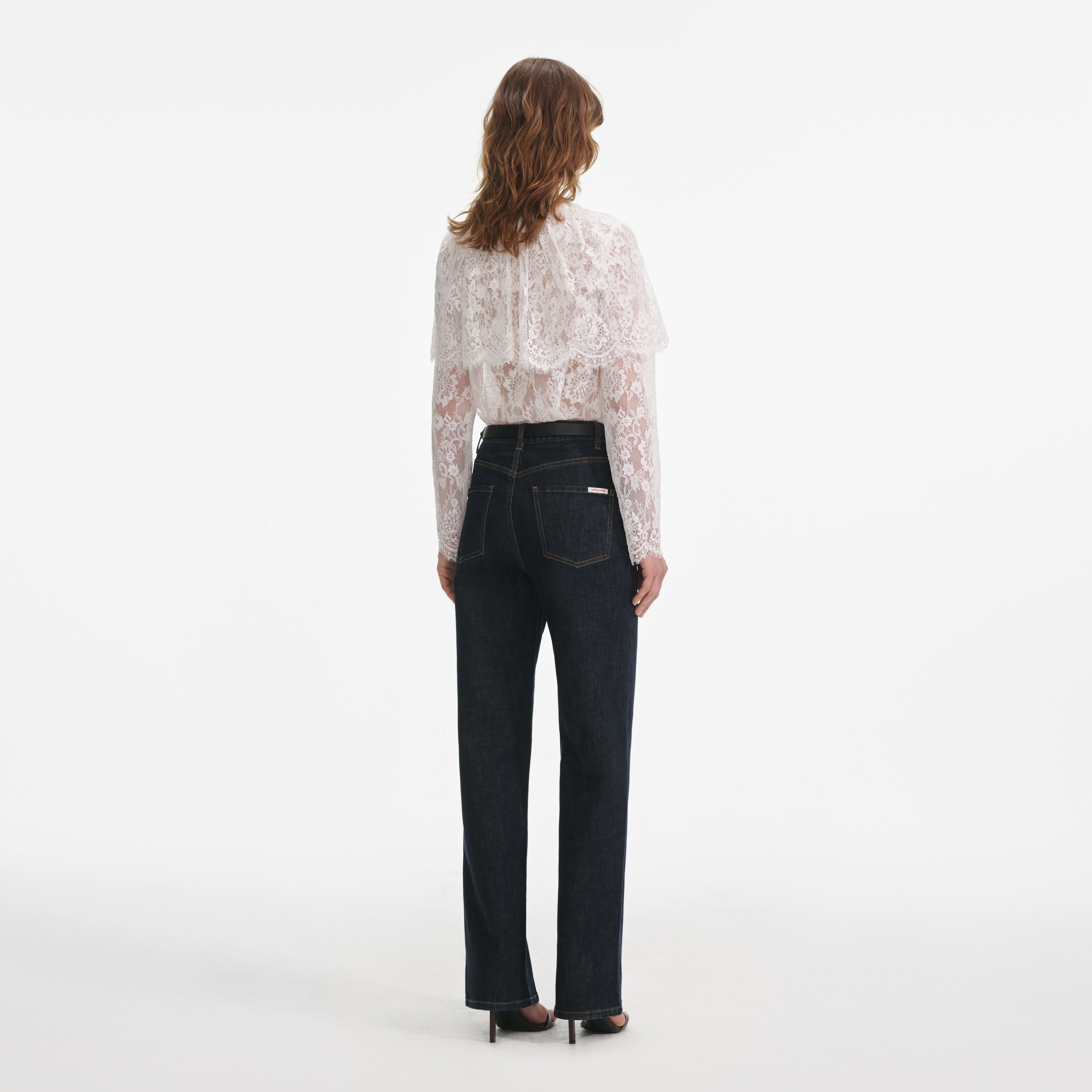 Indigo Straight Leg Jeans
