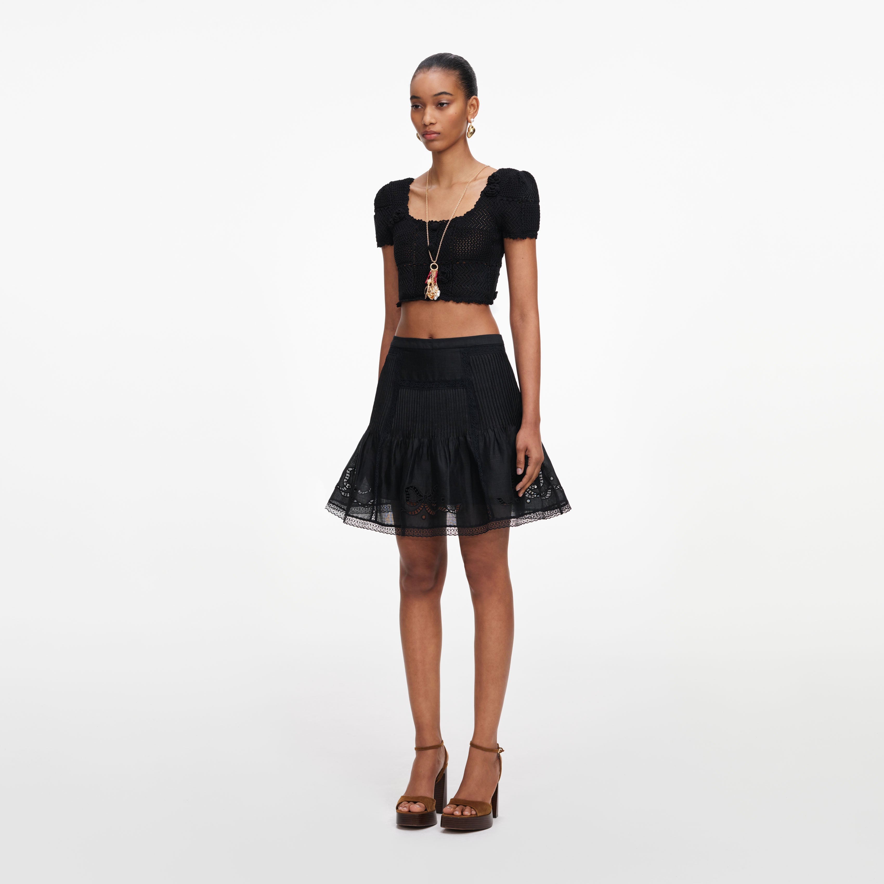 Women's Bottoms, Skirts, Trousers, Shorts – self-portrait-US