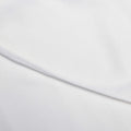 White Viscose Knit Drape Maxi Dress