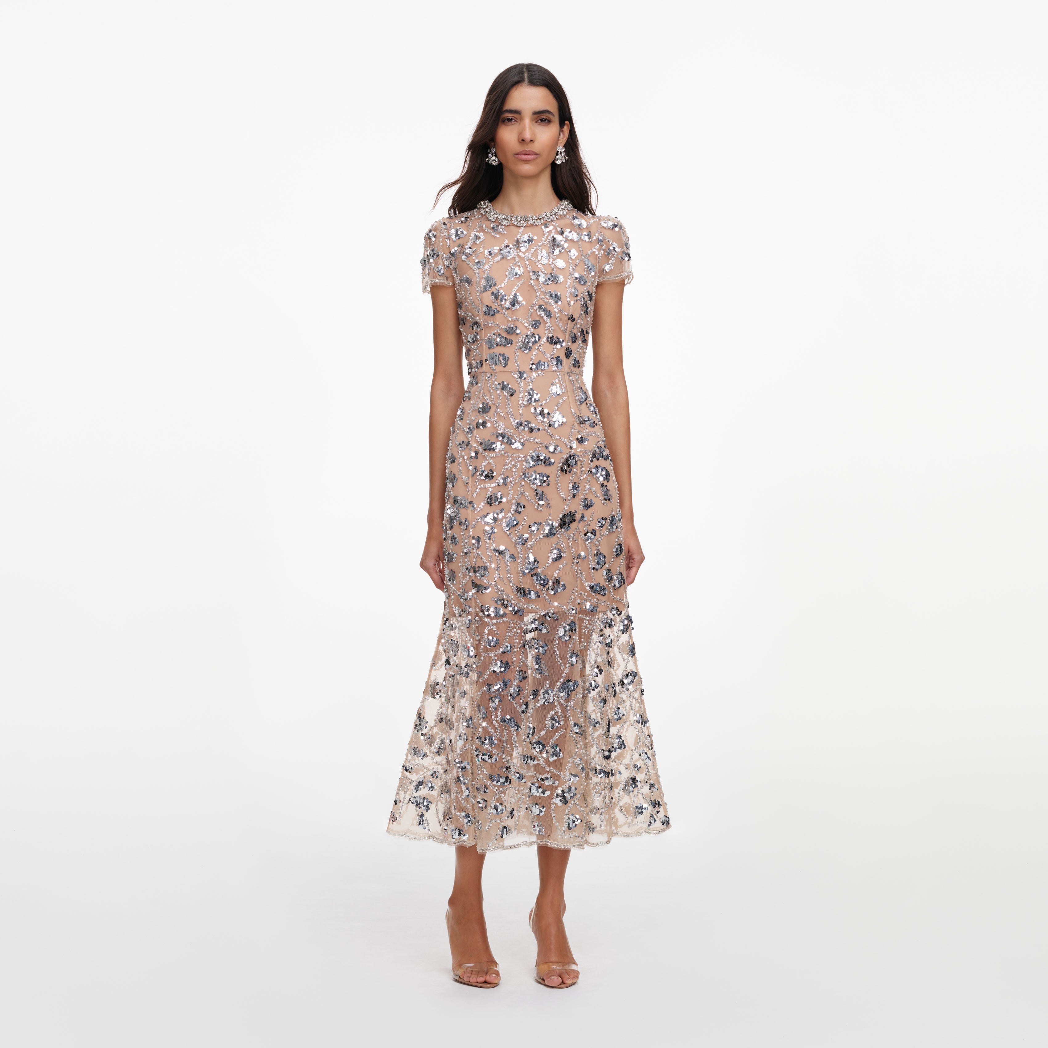 Women's Midi Dresses – self-portrait-US