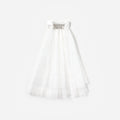Satin Bow Embellished Veil