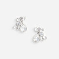 Multi Crystal Cluster Earrings