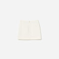 Cream Boucle Skirt