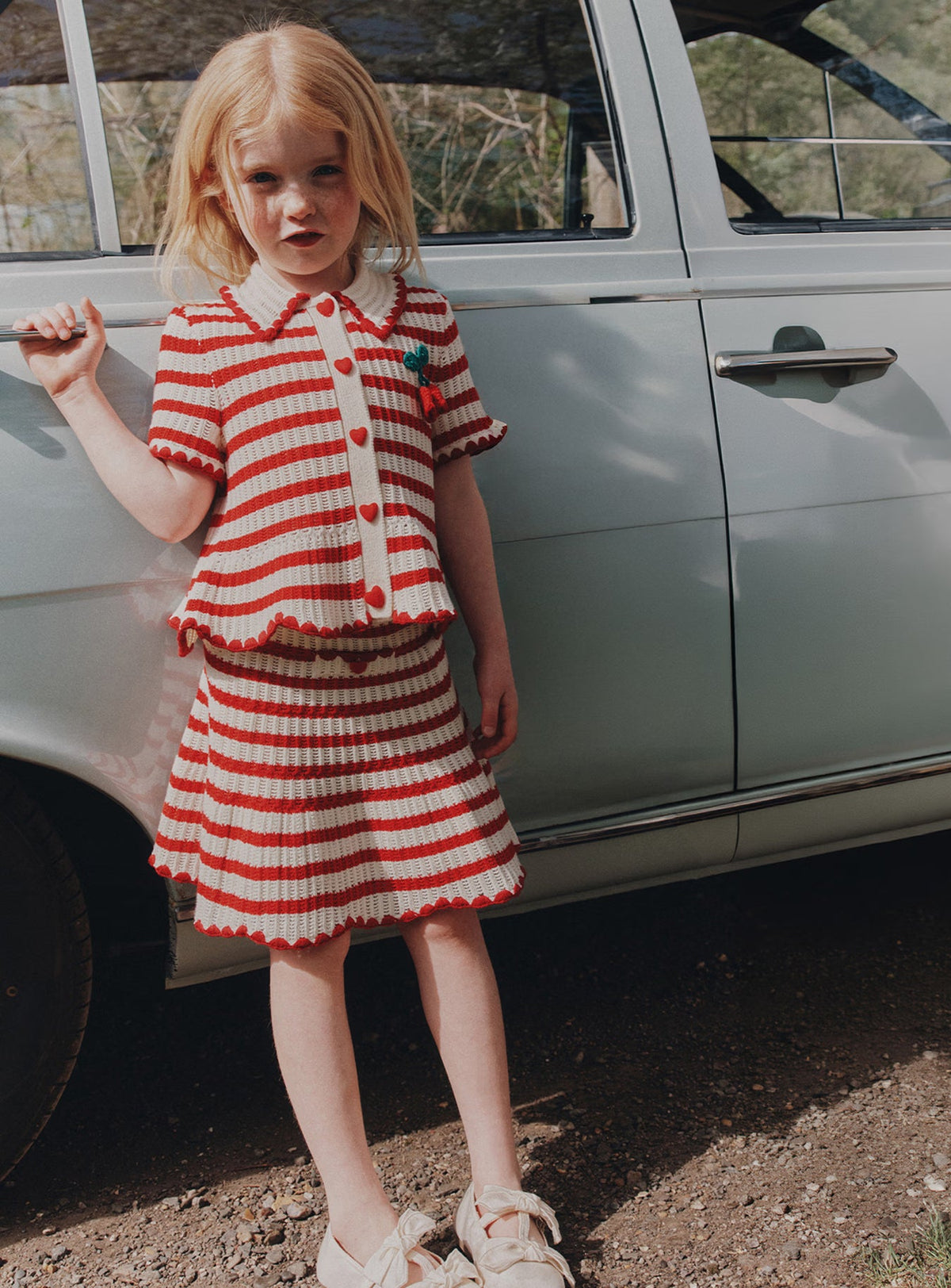 self portrait red stripe knit dress self-portrait - Cream And Knitted Skirt Homecoming Strapless Prom Evening Dresses