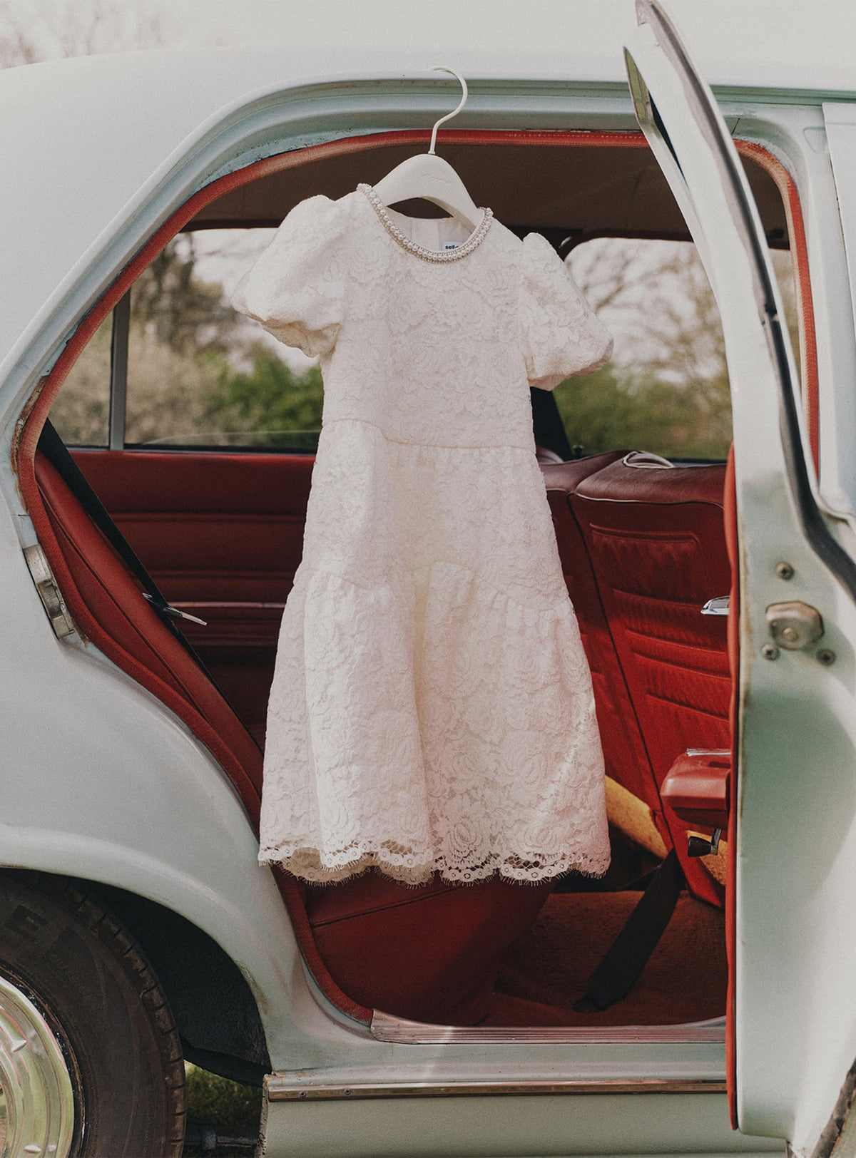 self portrait white lace dress self-portrait - Pearl Trim 70s Evening Dresses - regroupement_couleur_Black The white lace top Color:indigo