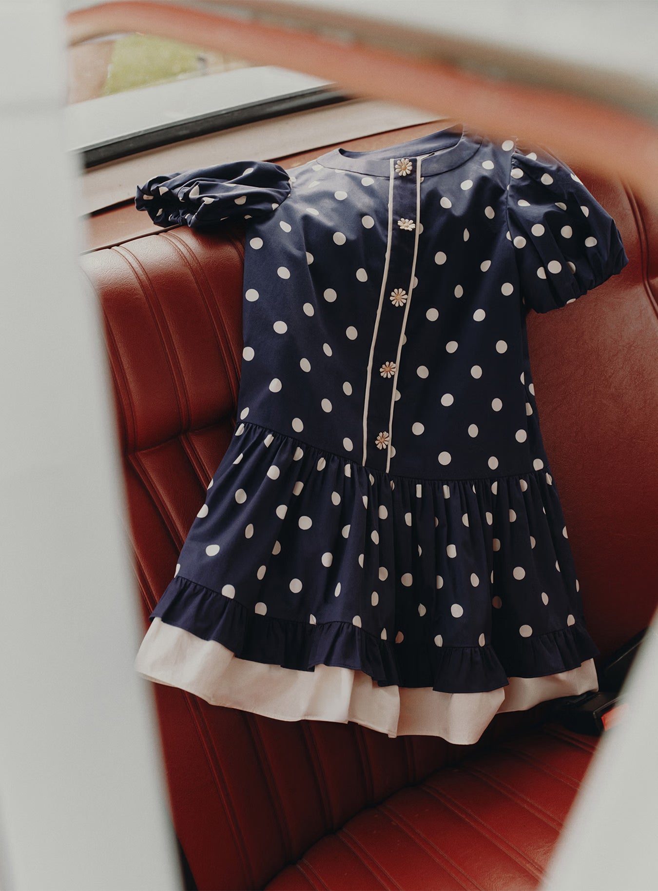 navy blue and white polka dot dress self-portrait - Cotton Printed Size:XL-12 CL136792452 SCH007671_RBLW_M Glitter Tulle Sweetheart Wedding