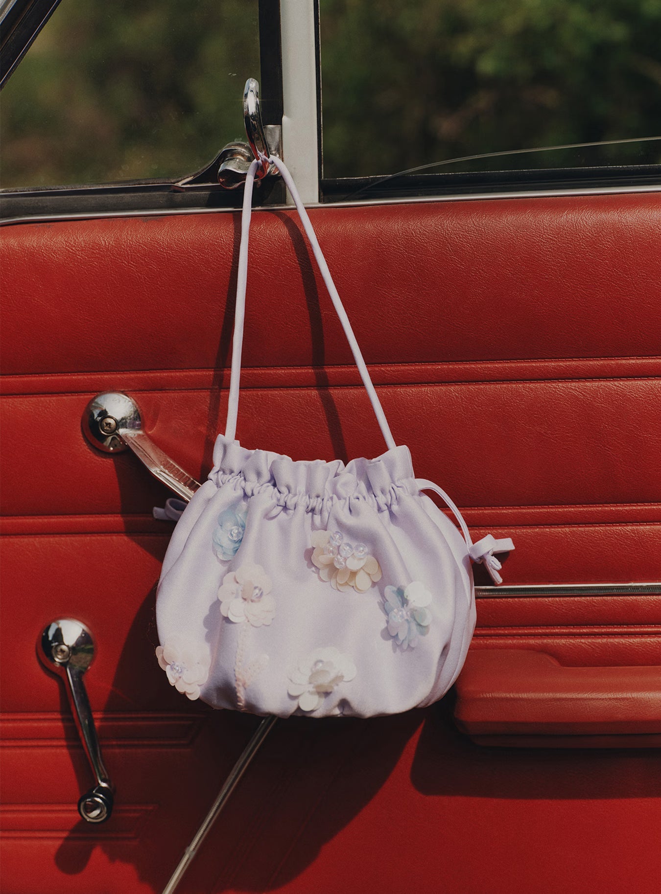 Pink Boucle Bag – self-portrait-US