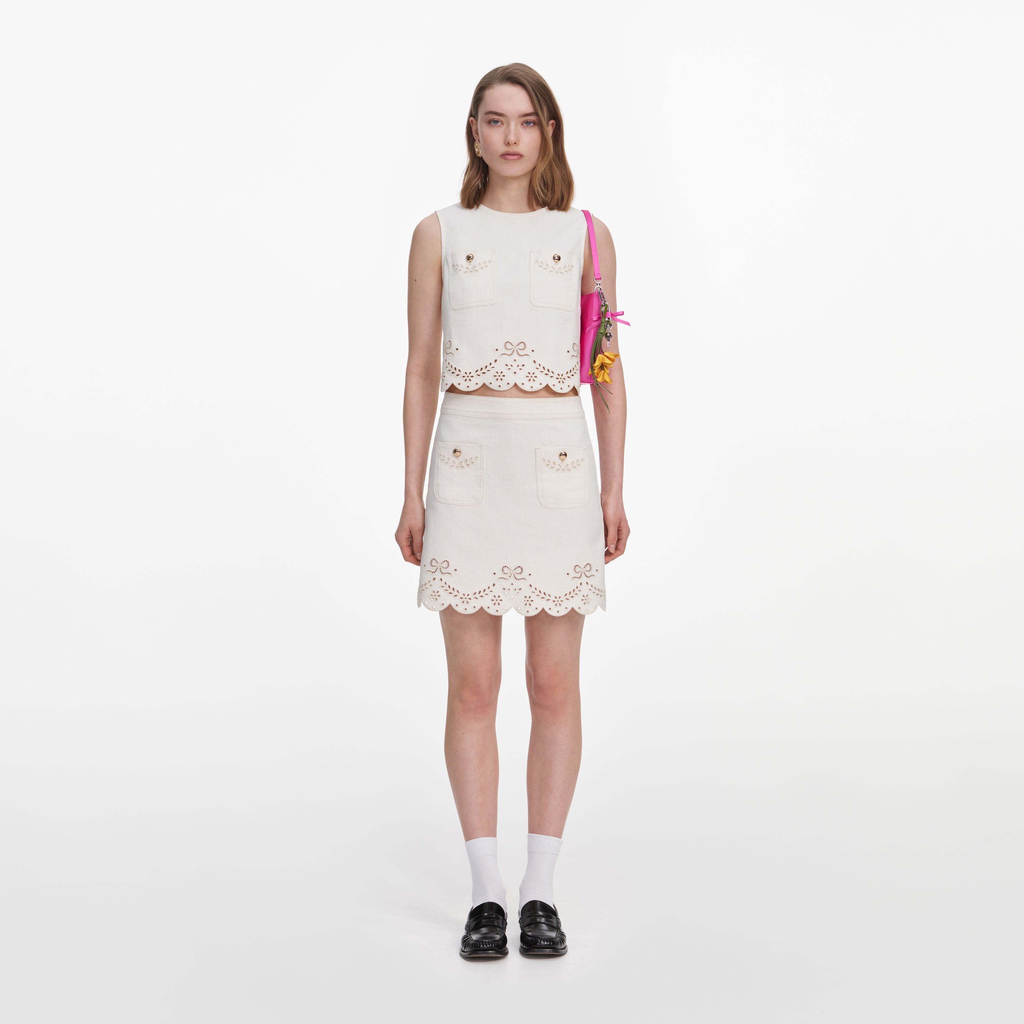 Denim Skirts | Mini, Midi, Maxi – self-portrait-US