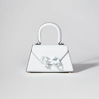 White Bow Mini Envelope Bag