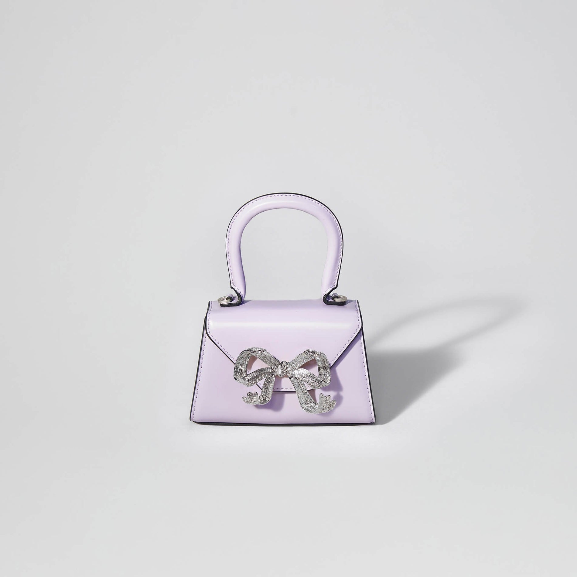 Lilac Bow Micro Envelope Bag