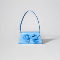 Blue Bow Mini Shoulder Bag