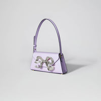 Lilac Bow Mini Shoulder Bag