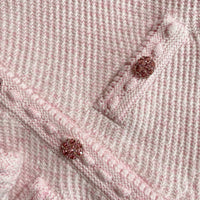 Pink Knit Cardigan