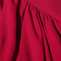 Red Iris Midi Dress