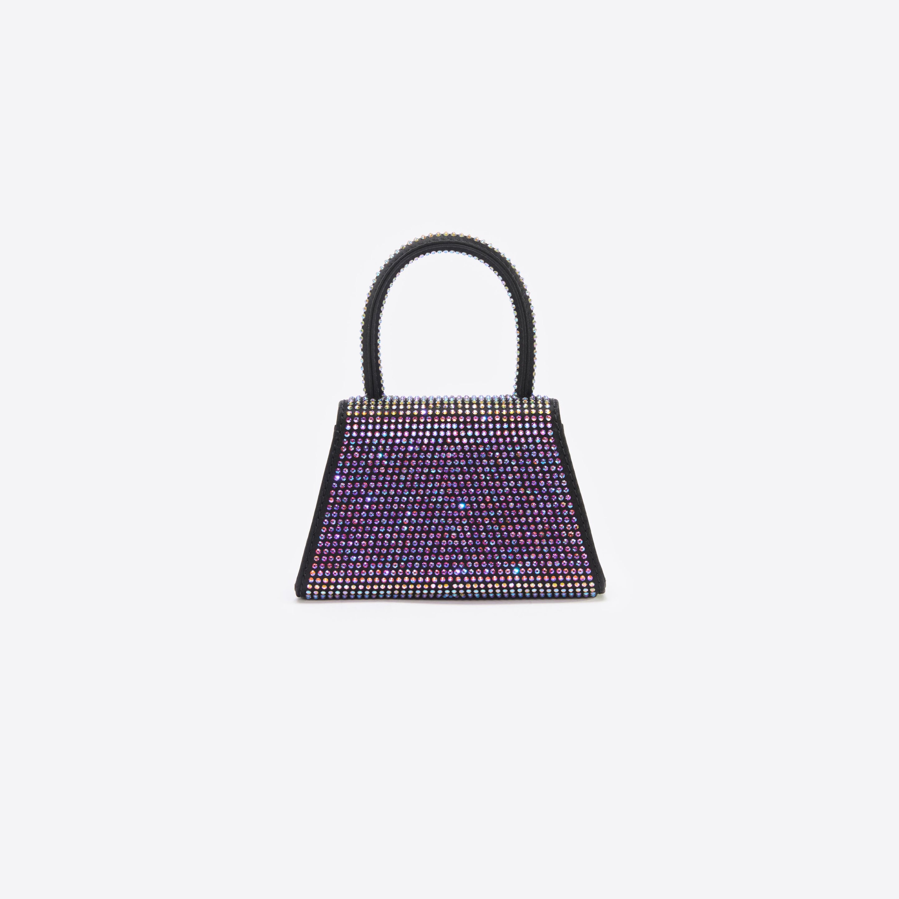 Self Portrait The Bow Micro Embellished Tote Bag