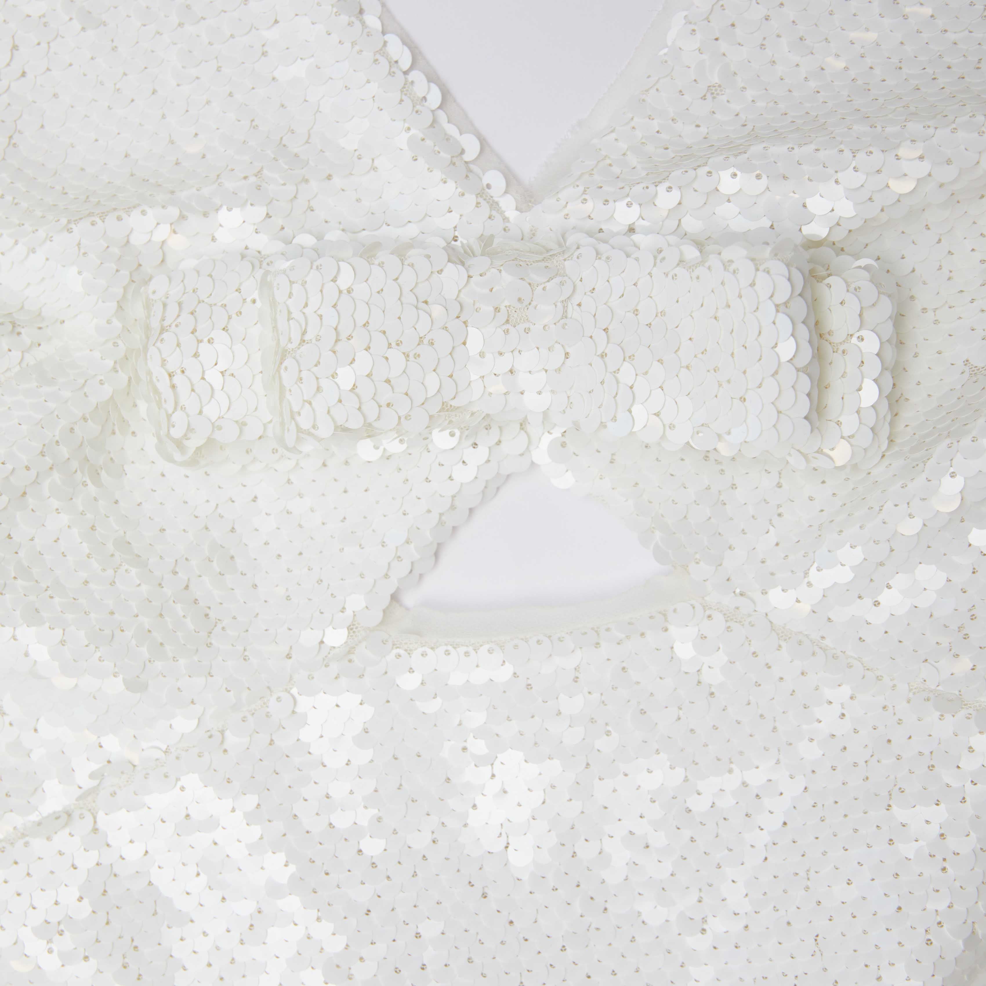 White Sequin Mini Dress – self-portrait-US